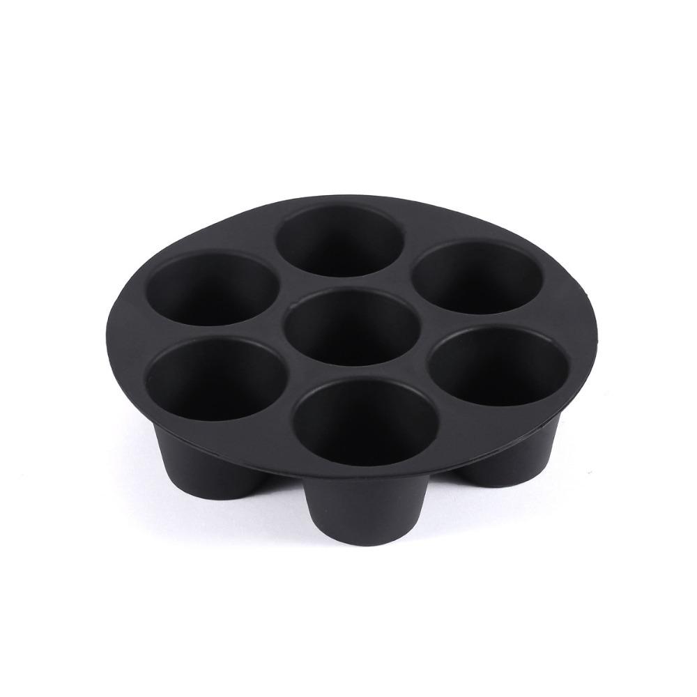 

Антипригарная форма для торта 7 ячеек Форма для выпечки 2025 Форма для кексов S