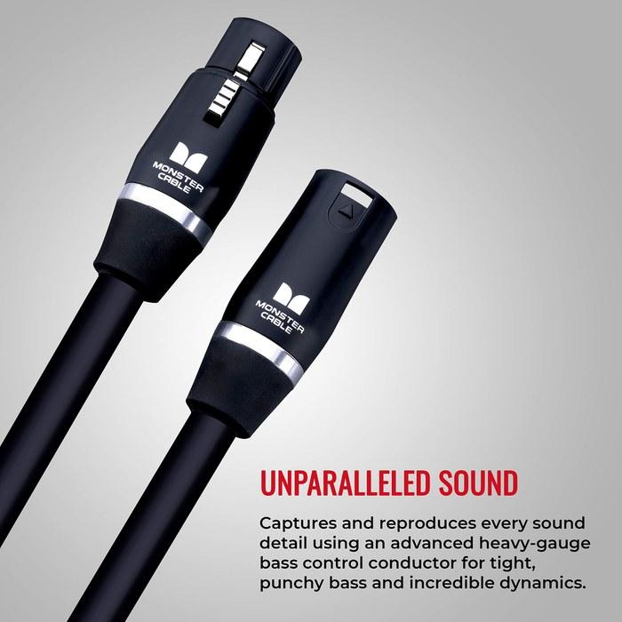 MONSTER CABLE STUDIO PRO 2000 XLR Microphone Cable, 20ft (SP2000-M-20)