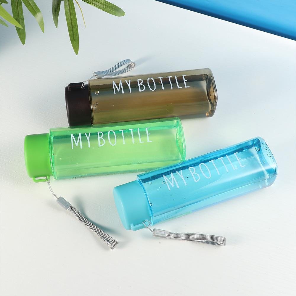 500ml Letní Velkokapacitní Plastová Láhev na Pití Sportovní Hrnek na Vodu Láhev na Vodu Hrnek na Kávu a Džus