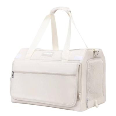 Soft-Sided Carrier Zippered Pet with Front Pocket Safe for Cat Owners