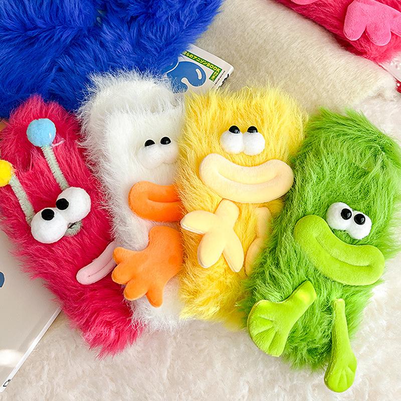 1 Paar Grappige Monstersokken Meisjes Herfst Winter Warm Koraal Fleece Vloersokken Koppel Slaapsokken Pluizige Sokken Leuke Sokken Cadeaus