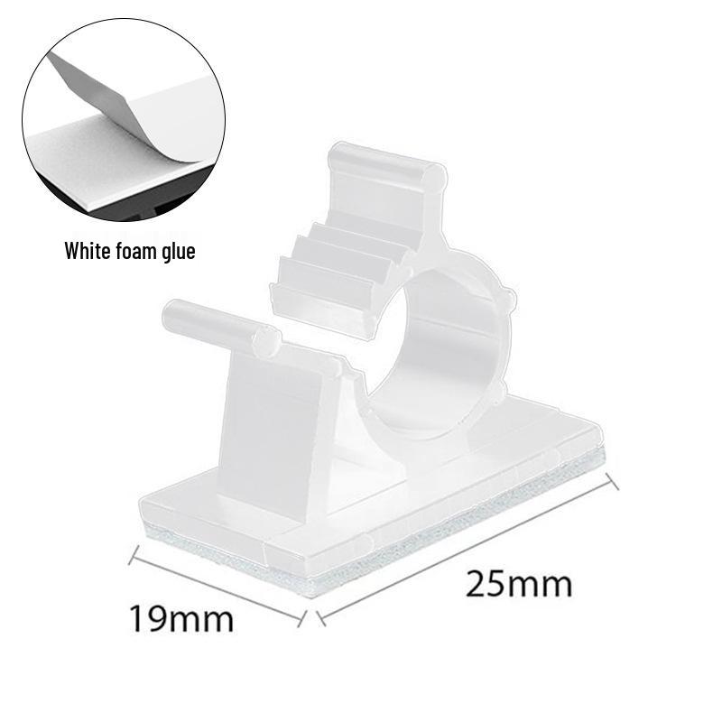 Adjustable Nylon No-Punch Power Cord Clip - Large Cable Tie AP0810