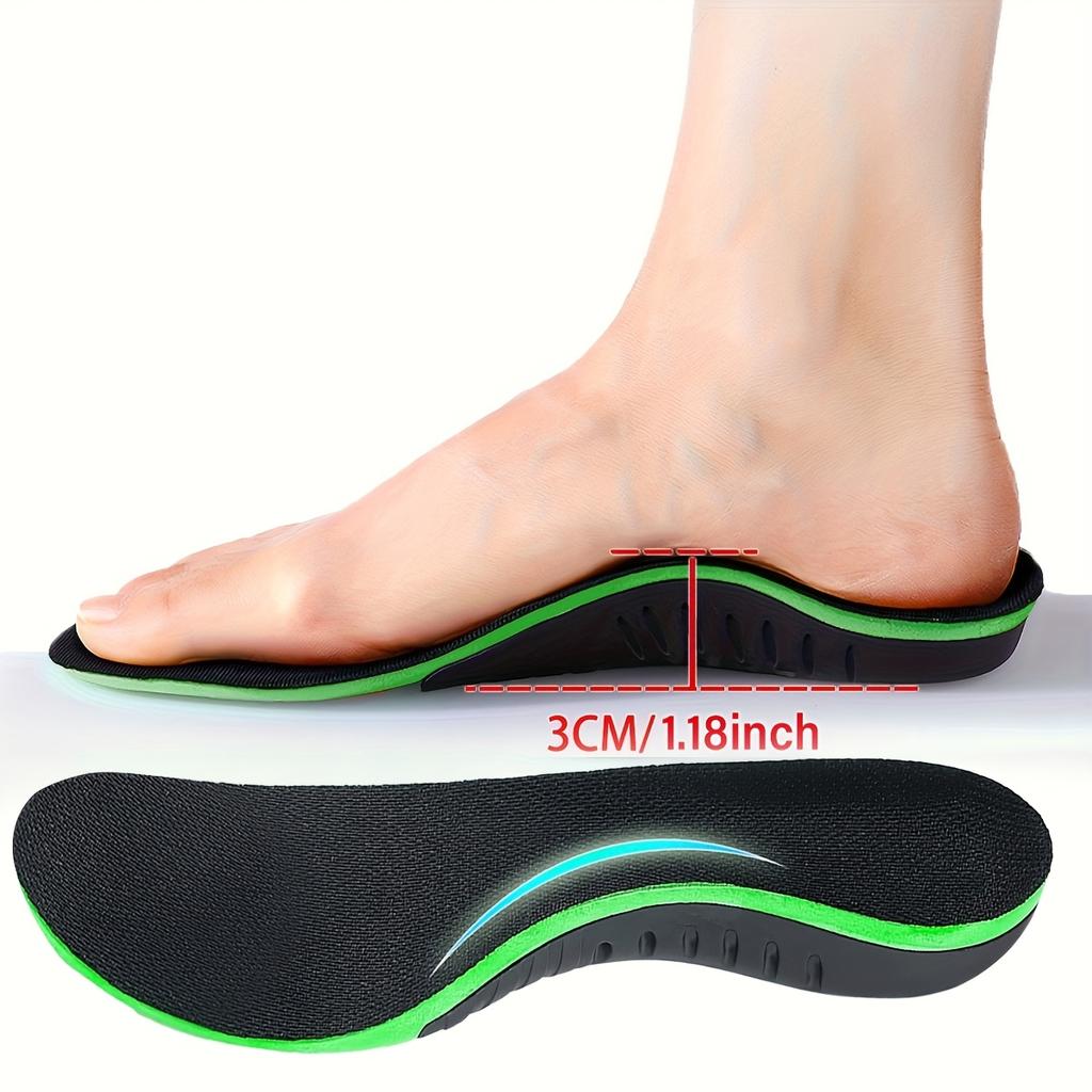 Solette con Supporto per Arco Plantare per Uomo e Donna - Inserto Ortopedico Ammortizzato in EVA con Supporto per Arco, Solette Comfort Ammortizzanti per Scarpe Sportive