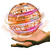 Gimama Bola Voadora Giroscópio Bola Voadora Brinquedo Brinquedo OVNI Bumerangue Giratório com Luzes LED, um Presente de Natal Popular (laranja)