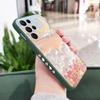 Oil Flowers Phone Case For Samsung Galaxy S25FE S24 S23 S22 S21 S20 Ultra Plus FE S10 S9 S10E Note 20 Ultra 10 9 Plus Cover