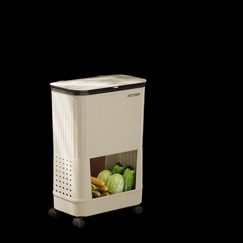 Japanese Style Household Kitchen Trash Can