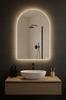 Led Mirror 40X80 Waterproof Ip65 Hanging Noa Irregular Shape