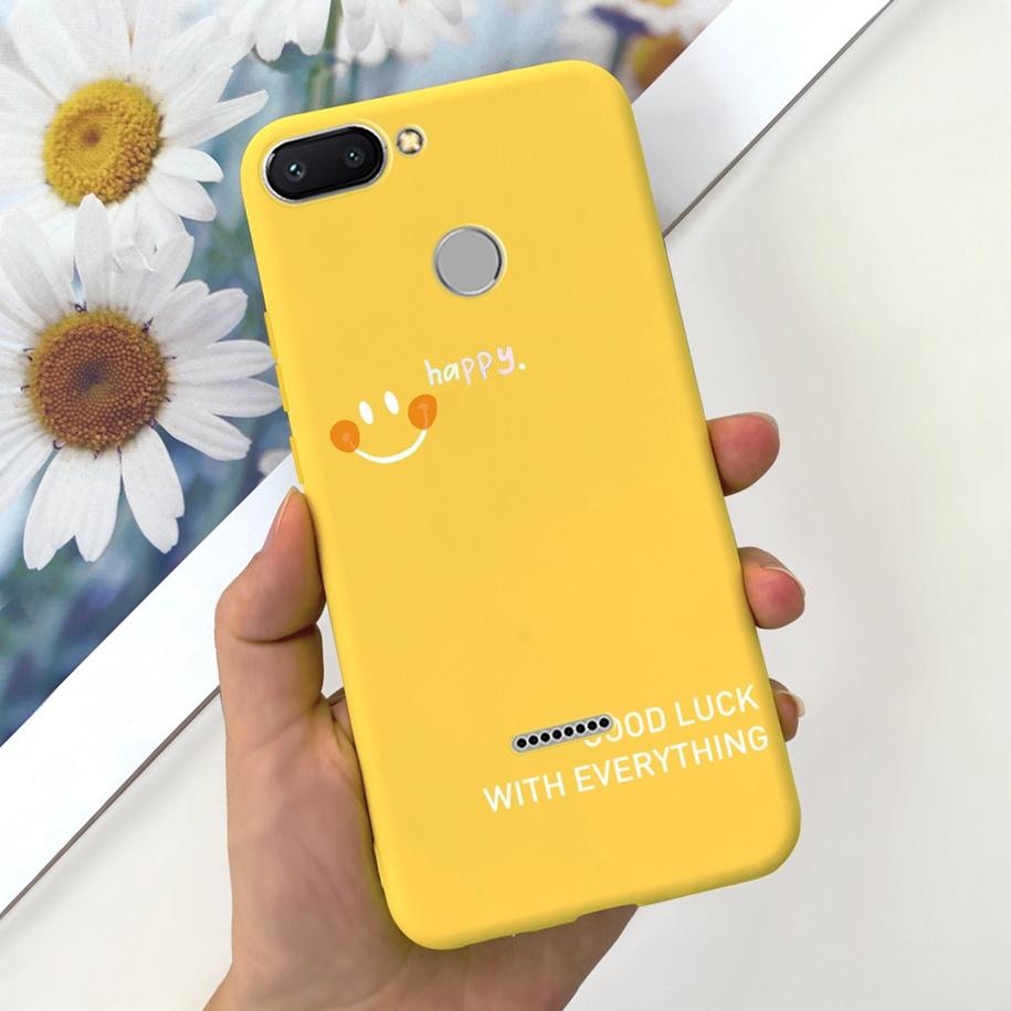 For Xiaomi Redmi 6 Case Redmi 6A Cover Cute Dinosaur Duck Cat Shockproof Bumper For Xiomi Redmi 6 6A Fundas Redmi6 Redmi6A Coque