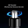 1 Set Usb Rechargeable Mini Portable Electric Nose Hair Trimmer Touch Operation For Painless Nose Ear Eyebrow Hair Removal