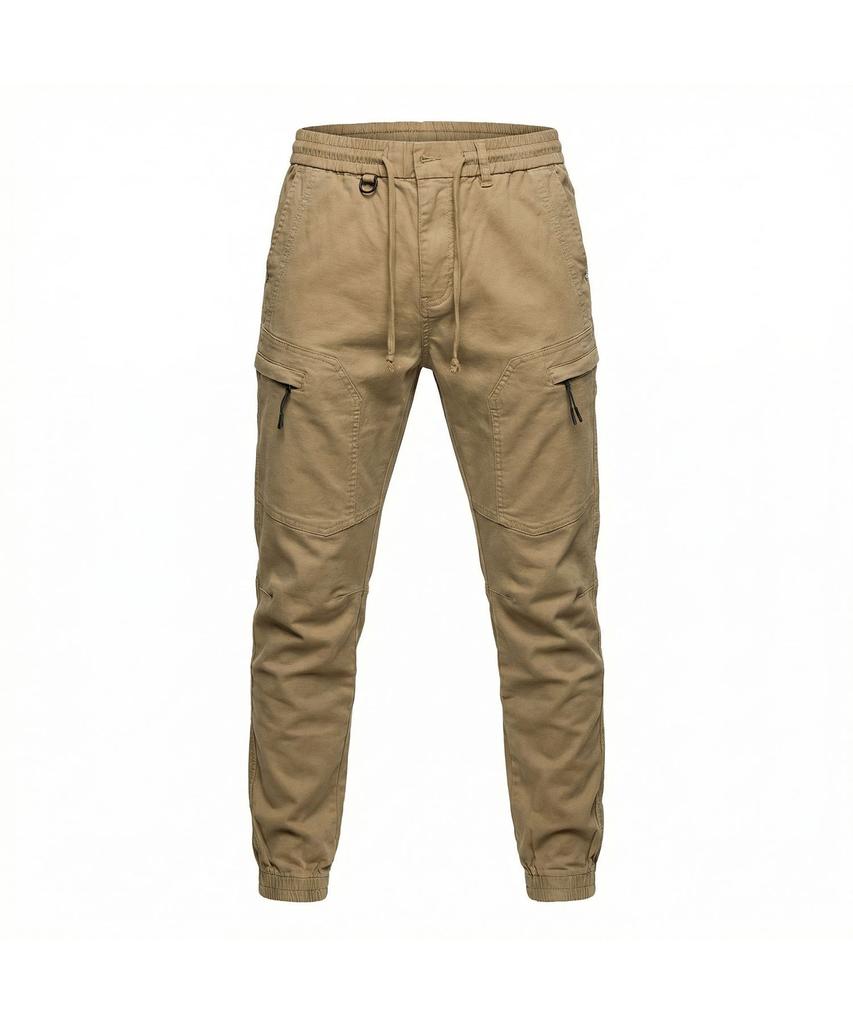 Pentaon Washed Cargo Stretch Cotton Jogger Pants