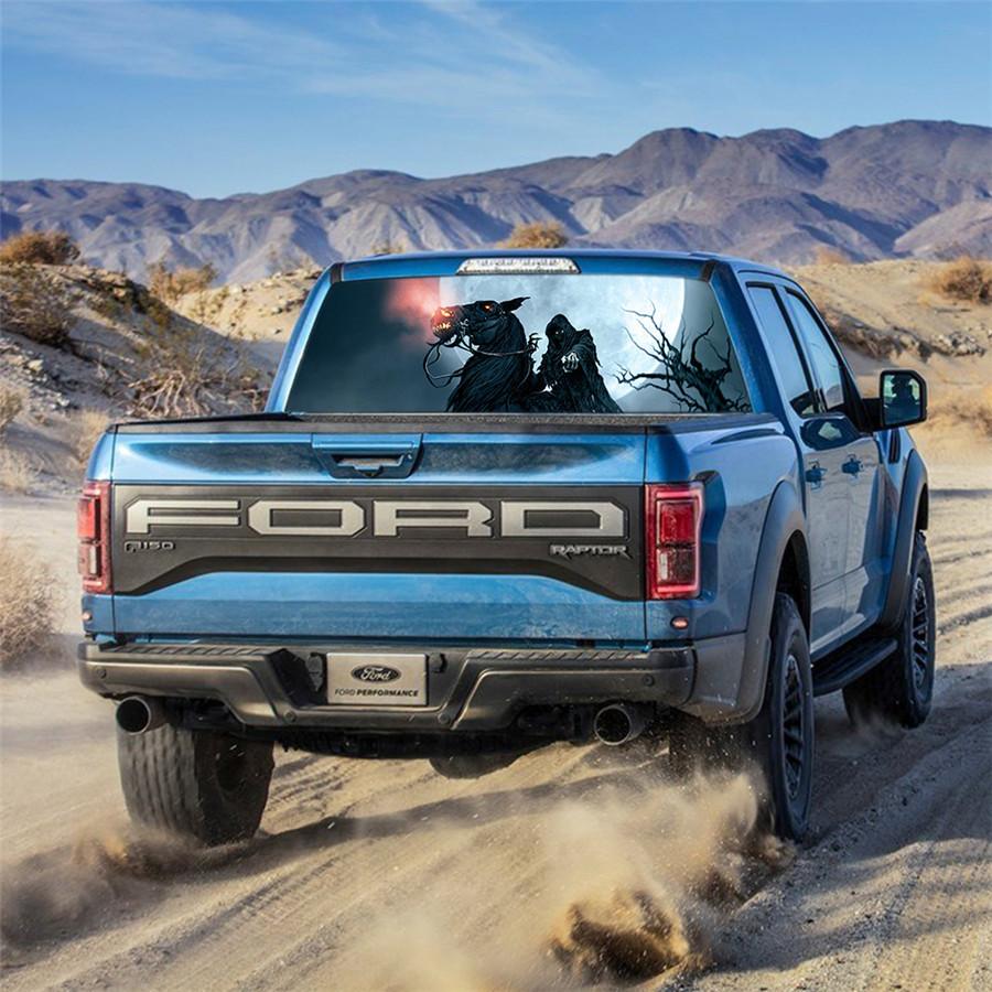 Car Sticker D953135x36CM Exquisite Design Easy Installation Long Term Durability