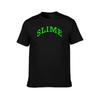 Slime Glo Text TShirt Stretch Fabric Comfort TShirt
