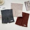 Fashion Women Knitted Scarf Solid Cashmere Like Winter Snood Scarves Lady Warm Thick Unisex Bandana Neckerchief Handkerchief