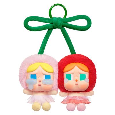 POP MART CRYBABY Crying For Love Plush Pendant Love You Cherry Much