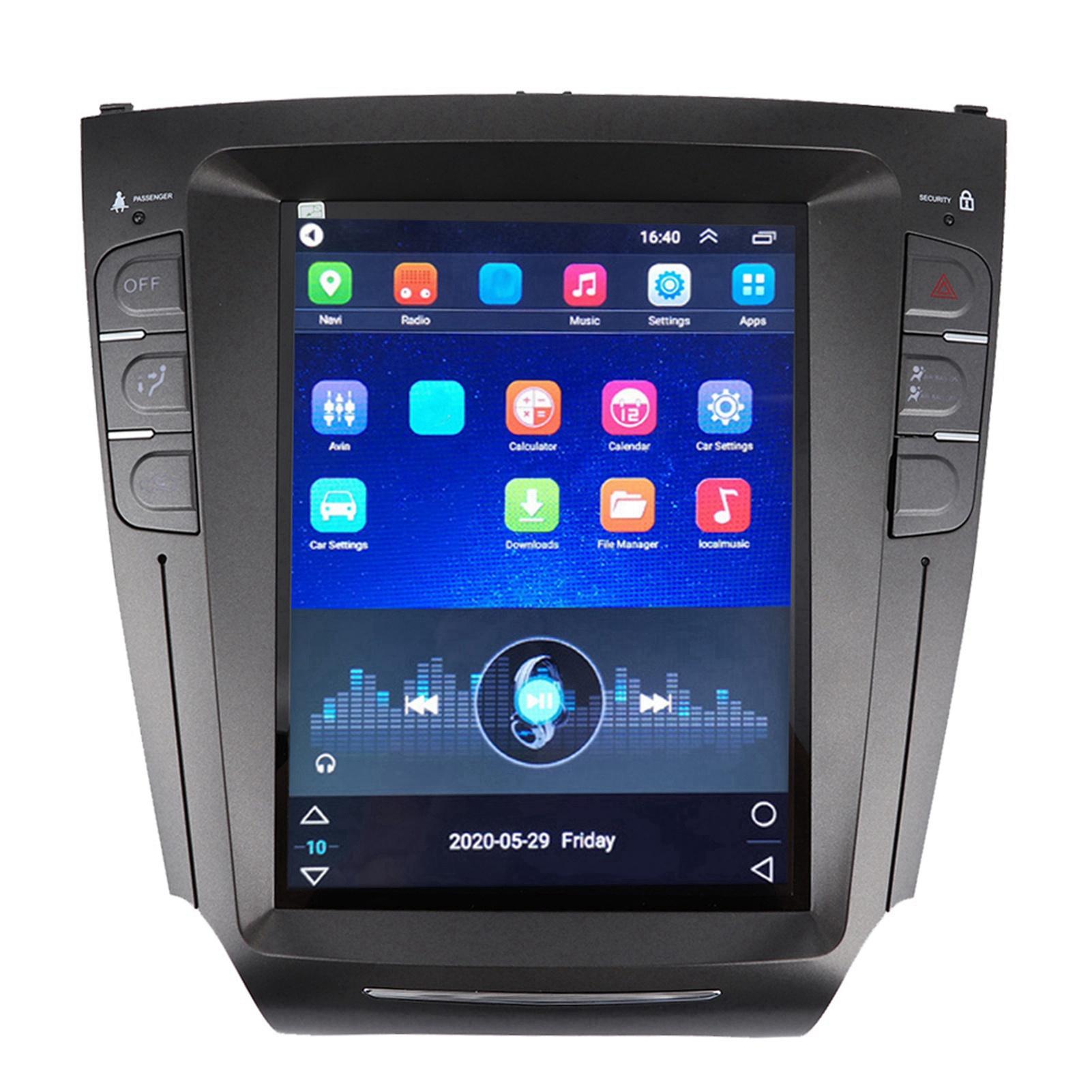 

10,4-дюймовая автомобильная магнитола стерео GPS навигационная система портретная подходит для IS200 IS250 IS300 IS350 2005–2012