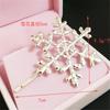 1PC Hair Accessory Decoration Women Girl Bridal Snowflake Hair Clips Pin Barrette Hairpins Fashion H