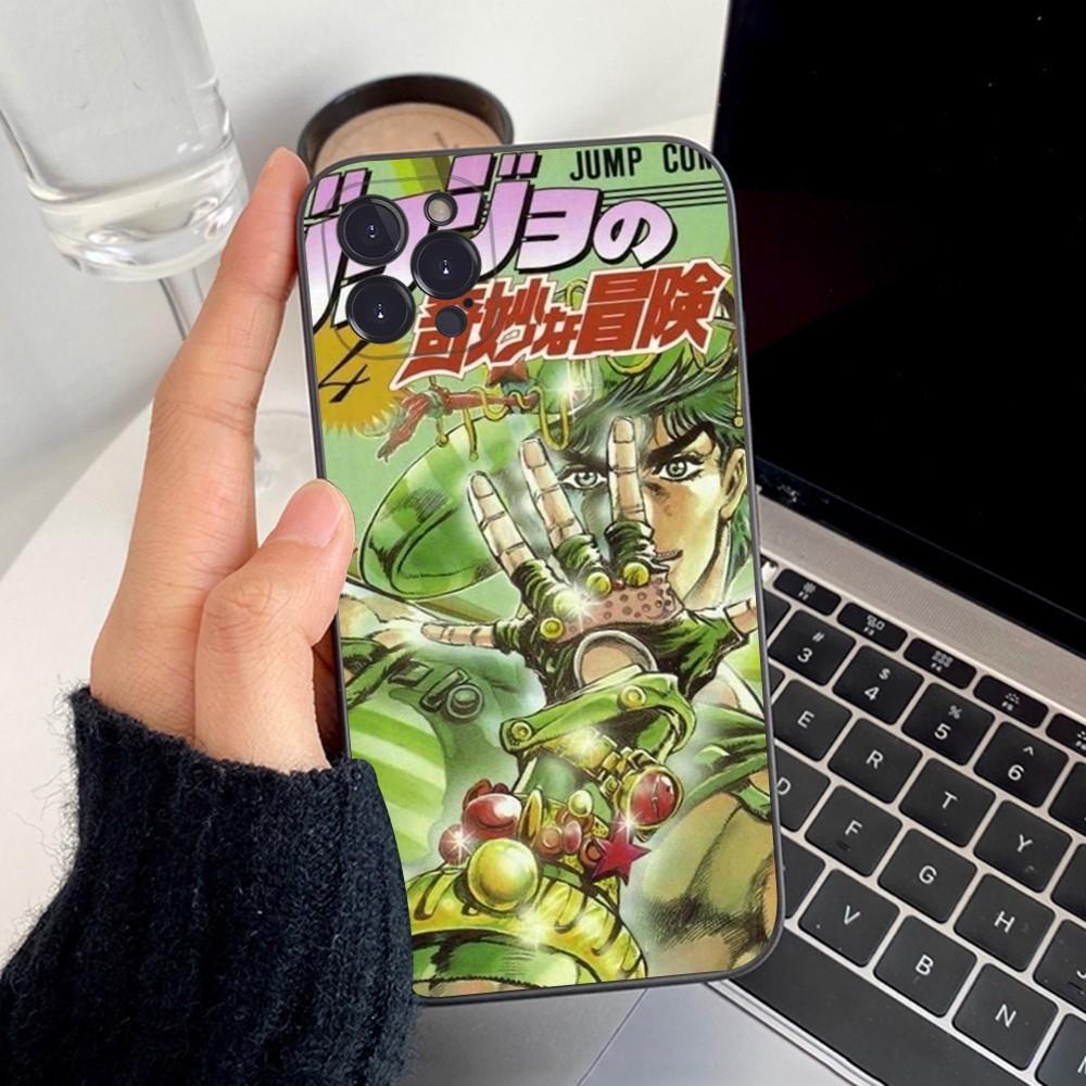 JoJos Bizarre Adventure Phone Case Silicone Soft For Iphone 16 15 14 13 12 11 Pro Mini XS MAX Plus X Cover