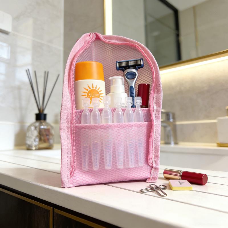 Waterproof Toiletry Bag Large Capacity Travel Organizer for Cosmetics and Toothbrush