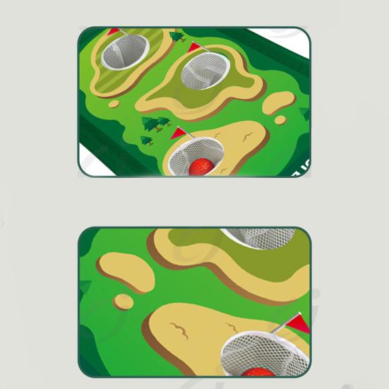 Dětská golfová sada s vysouvacími holemi, odpalovačem a 9 míčky pro vnitřní i venkovní sporty