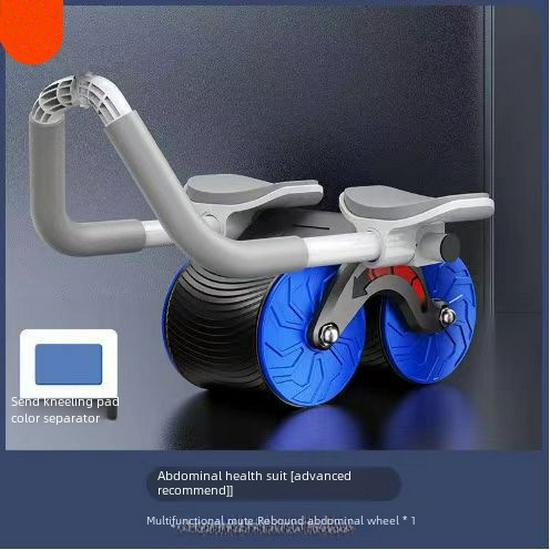 Multifunctional Ab Roller Wheel with Elbow Support for Men's Fitness