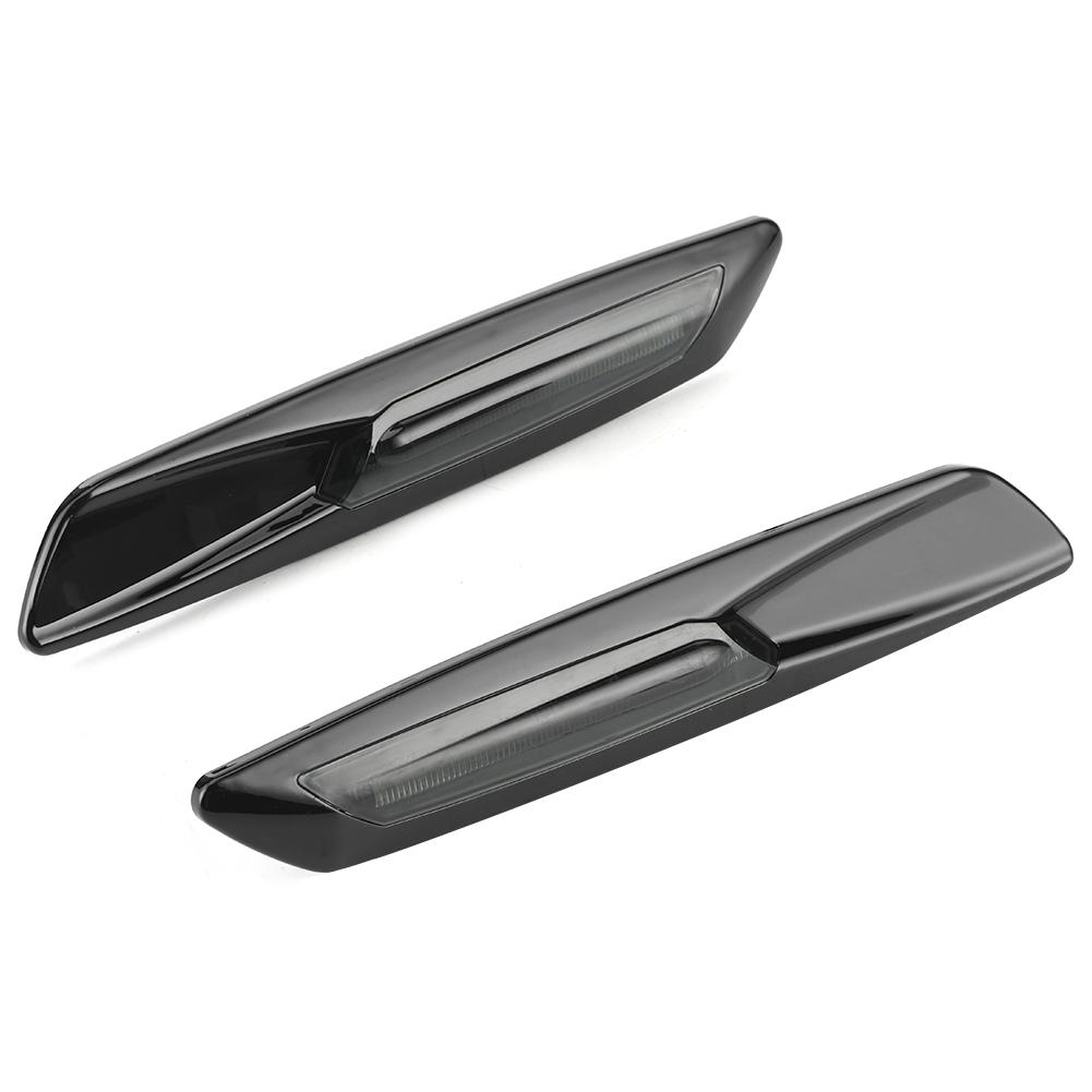 

2 шт. светодиодные указатели поворота, боковые габаритные огни на крыльях, высокая яркость, подходят для E81 E82 E90 E60 E61