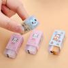 10pcs Bunny Cute Animal Eraser Rubber Pencil Wipe Eraser Cartoon Pencil Eraser  Kids Gifts