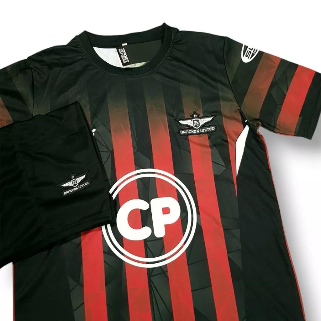 Thailand Football League SOCCER Football Club FC United TEAM JERSEY SHIRT Round neck Unisex Men Women Quick Dry Breathable Short Sleeve Uniform Print