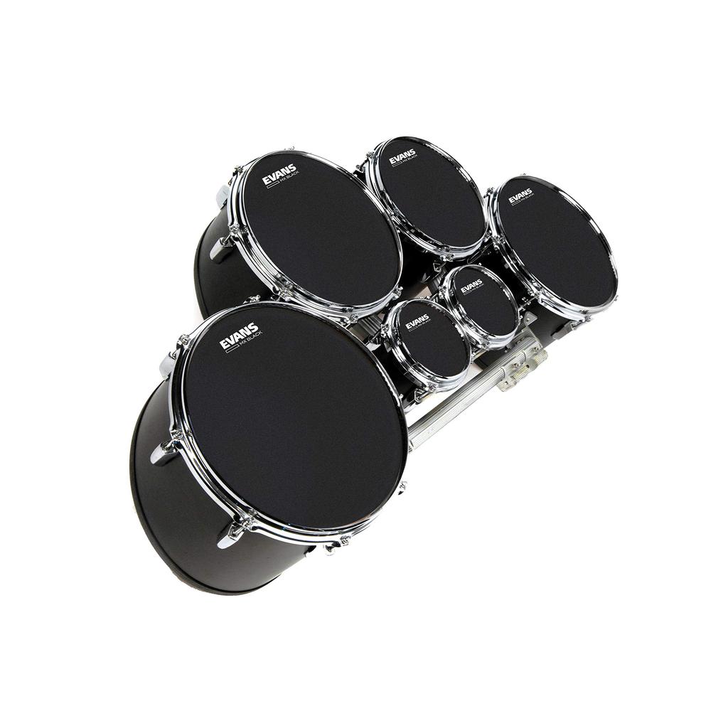 EVANS MX Black Marching Tenor Head, 14" (TT14MXB)
