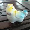Cartoon Ceramic Zodiac Horse Chopsticks Pillow Chinese Chopstick Rest Chopsticks Holder Spoon Holder Home Decoration