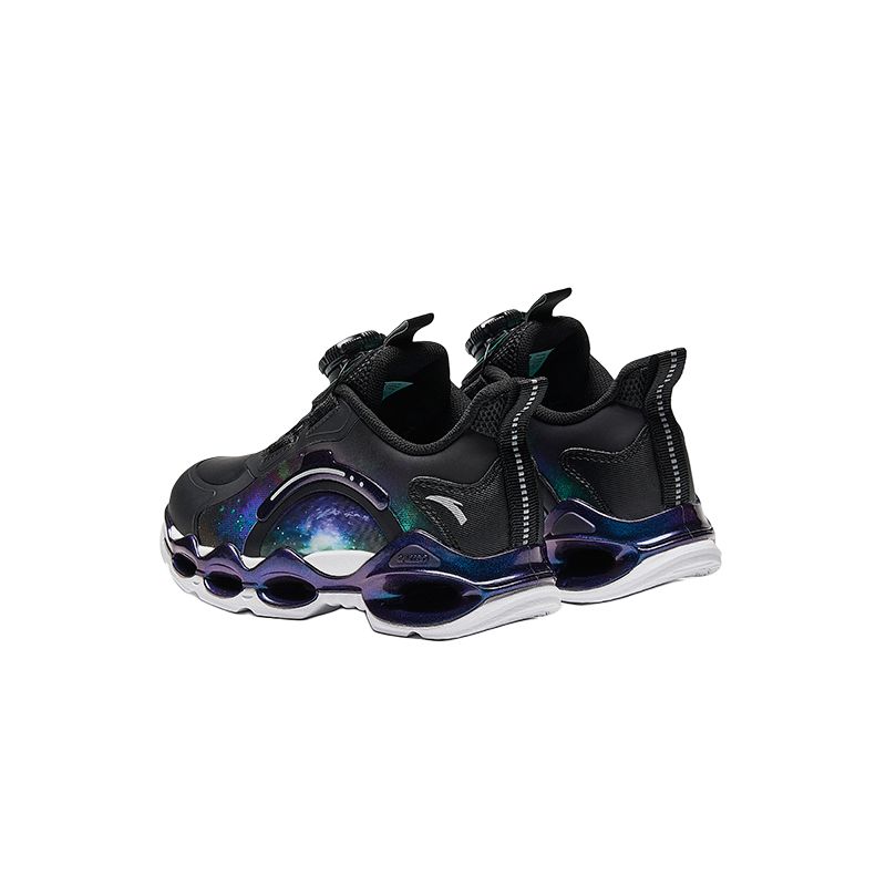 Anta Kids Energy Ring 10.0 Comfortable Versatile Durable Low-Top Running Shoes Kids sneaker Black 312449901N-4