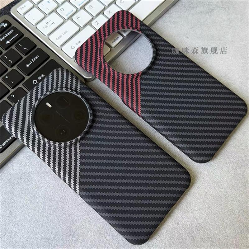Slim Case For Honor Magic 7 Pro 7 6 Lite magic6 6Pro X9C X9 B 5G Ultra Thin Matte Hard Carbon Fiber Texture Pattern Cover Bumper