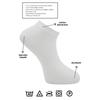 Bamboo Men's Booties Black Socks Seamless Pack Of 6