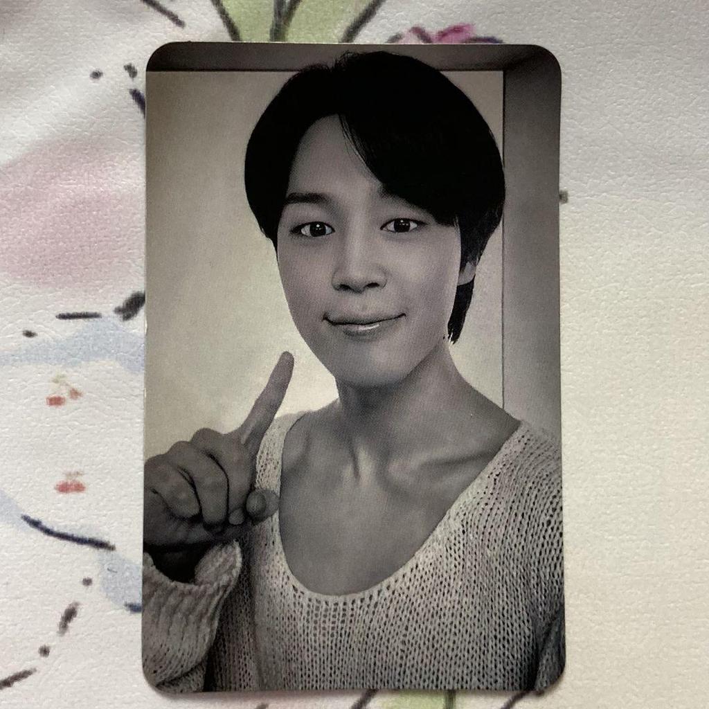 [USED] Jimin JIMIN FACE Universal BTS Lucky Drop Trading Card