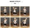 European Chef Figurine - Decorative Ornament for Home, Cafe, Cake Shop, or Living Room