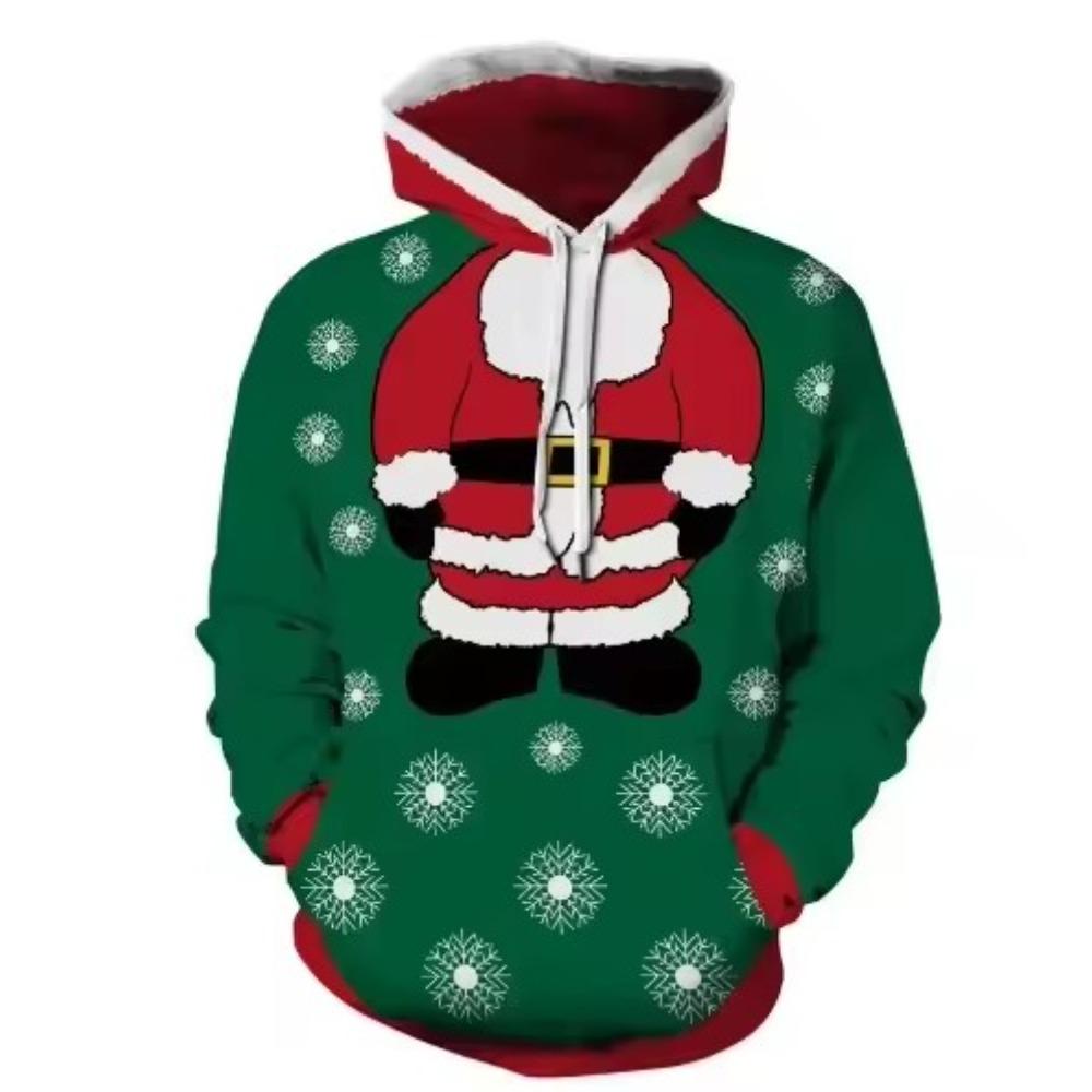 Autumn  Men's Hoodie Casual Long Sleeve Pullover Harajuku Print Animal Top Fashion Streetwear Oversized Men's Hooded Sweatshirt