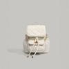 New Model-style Quilted Small Backpack, Fashionable Everyday Small Backpack with a High-end Feel