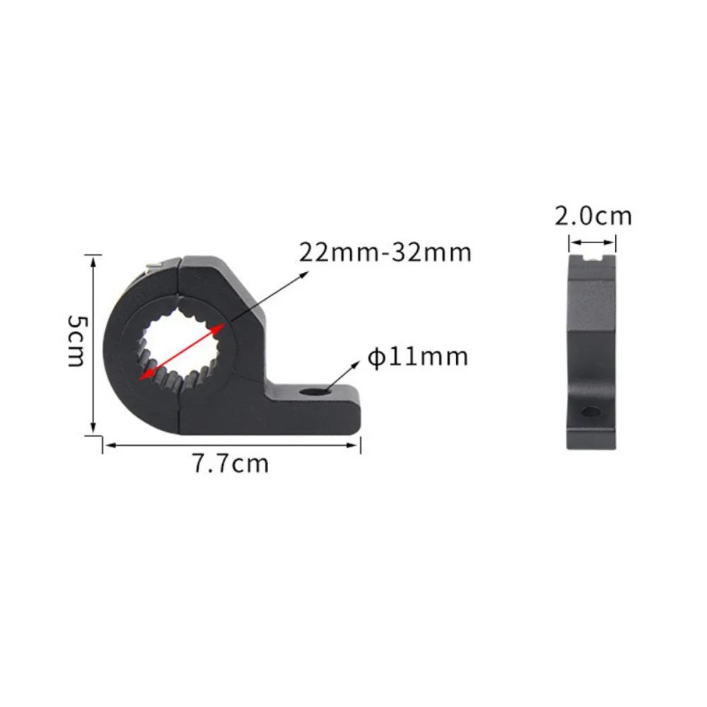 2pcs Motorbike Head Light Lamp Holder Support Adjustable 19mm-26mm Motorcycle Headlight Spotlight Mount Bracket Accessories