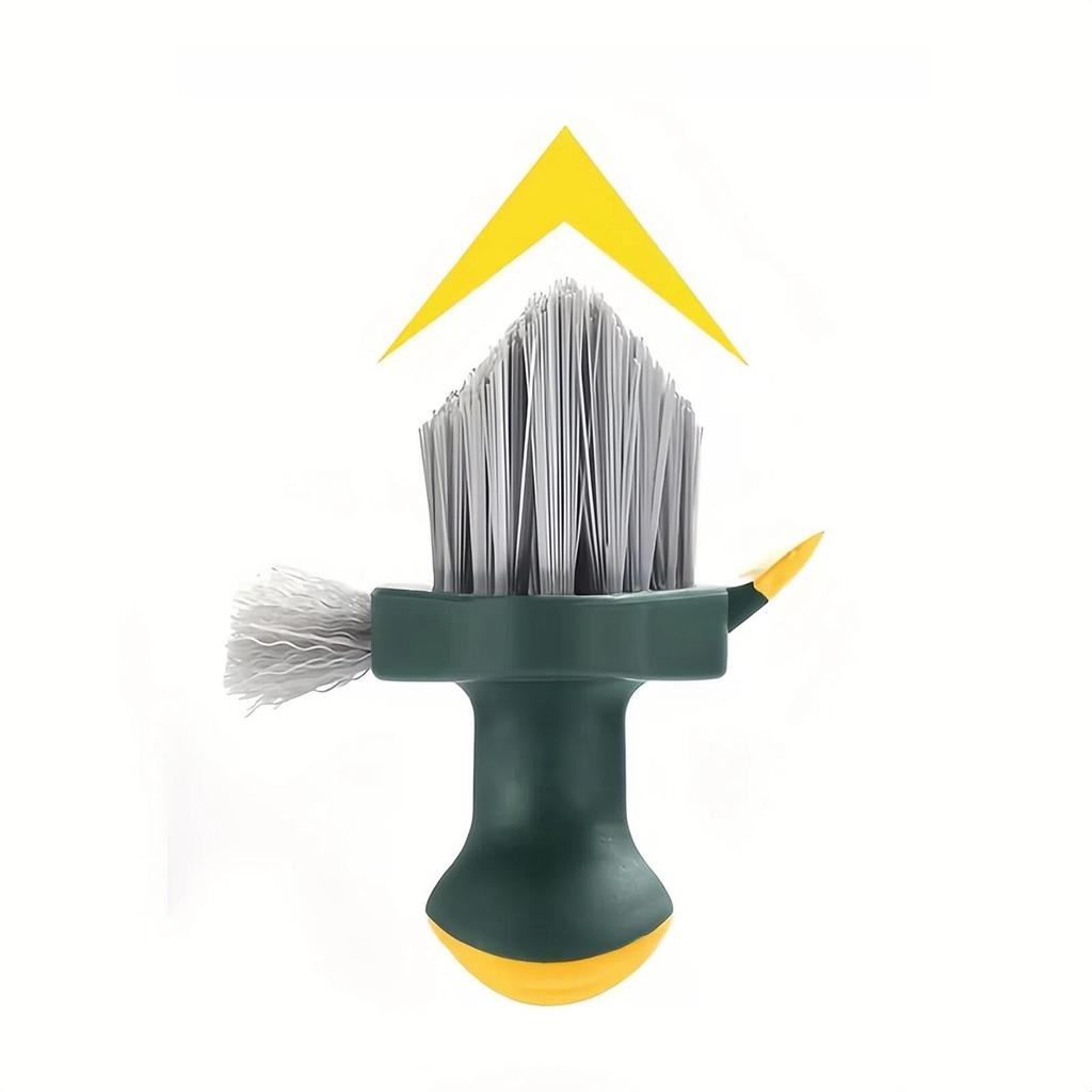 3-in-1 Cleaning Brush, Multi-Functional Gap Brush, Bathroom Brush, Corner Brush, Handheld Floor Brush, Tile Gap Brush, Suitable for Home Gap Cleaning