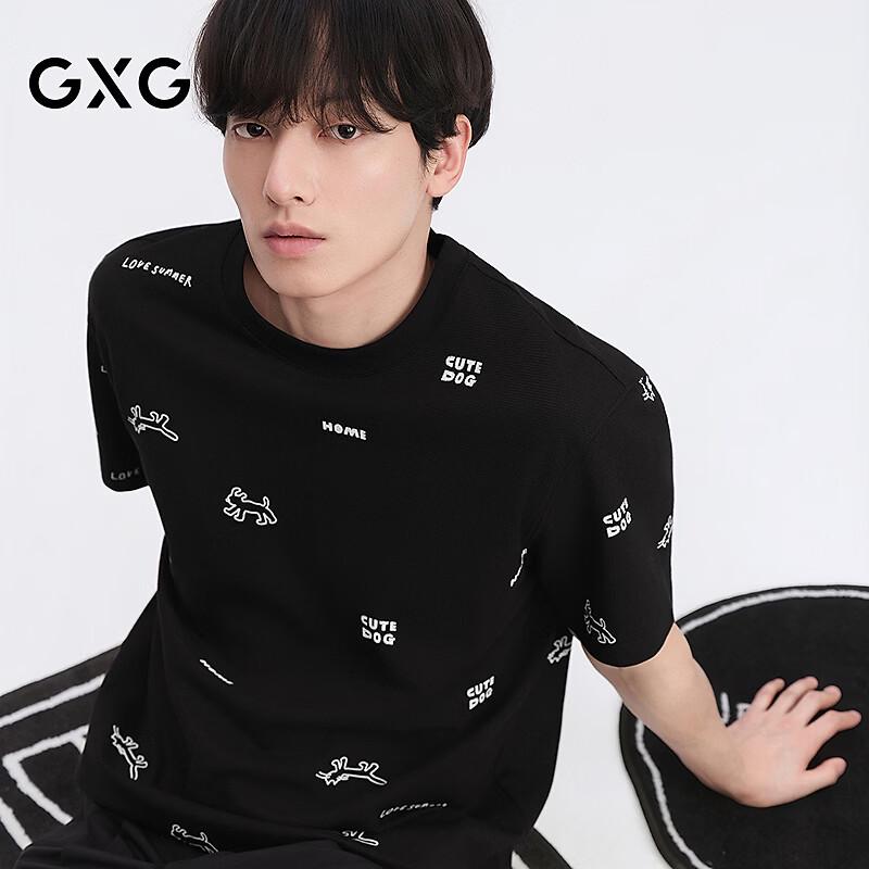 GXG Men s Co-branded Print Short Sleeve T-Shirt M