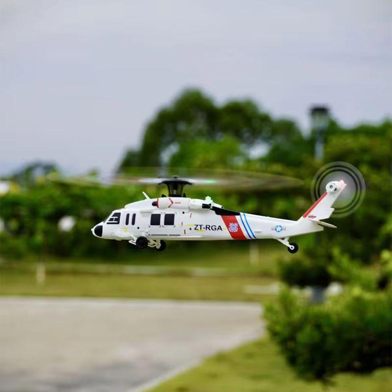 Upgrade Wltoys K270 Rc Helicopter With Optical Flow Barometer Hold Uh-60L Scale 4Ch 4 Blades Brushless Motor For Stable Flight