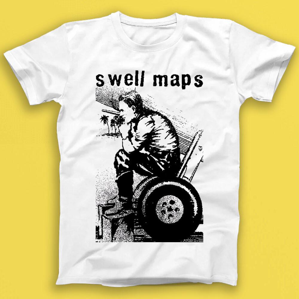 Swell Maps Дрезденский Стиль Пост-Панк Рок Музыка Подарок Футболка 2059 S