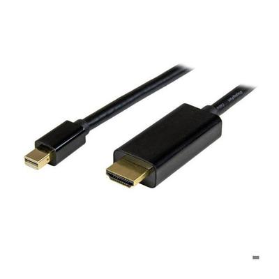 Cabo adaptador Mini DisplayPort para HDMI - STARTECH.COM - 1 m - 4K - Preto - Macho/Macho