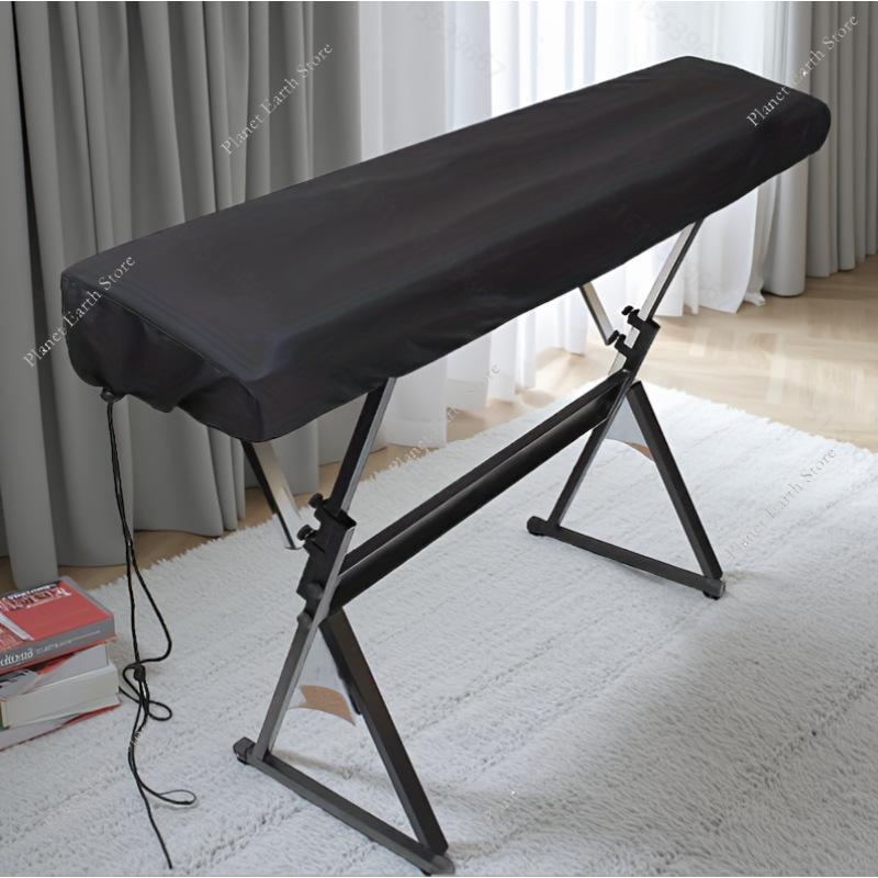 Key Digital Electronic Piano Dust Cover with Shrinkable Drawstring Washable Household Cleaning Products
