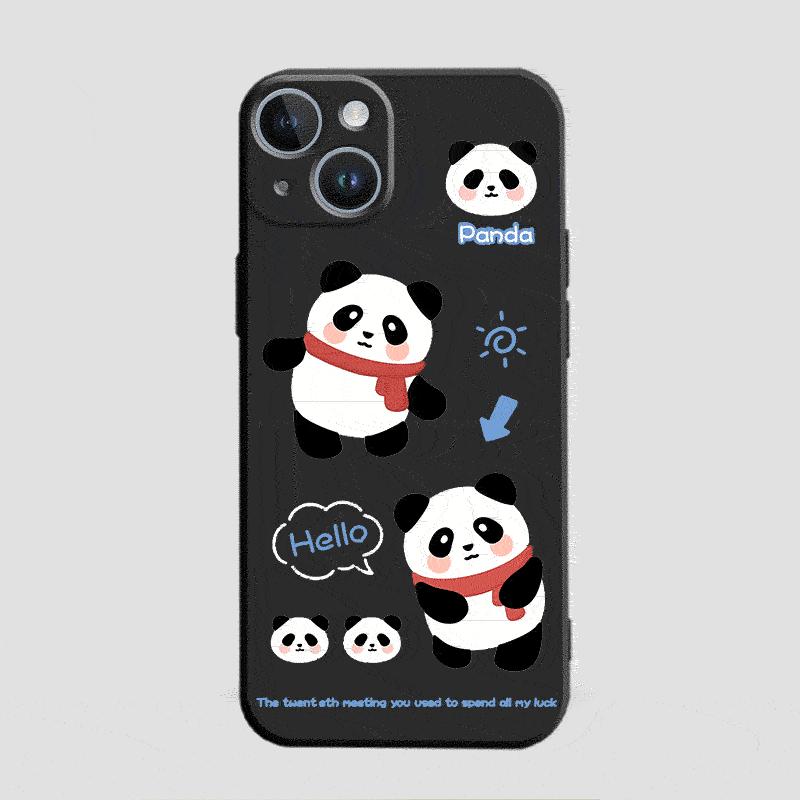 Cute Panda Phone Case for Huawei P20 P30 Pro P20 Lite 2018 P30 P40 Lite P Smart 2019 P Smart Z Soft TPU Shell