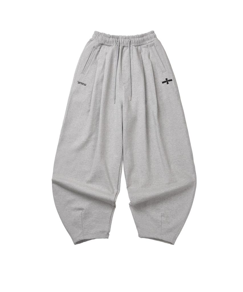 Masateu Cross Balloon Sweat Pants _ Gray
