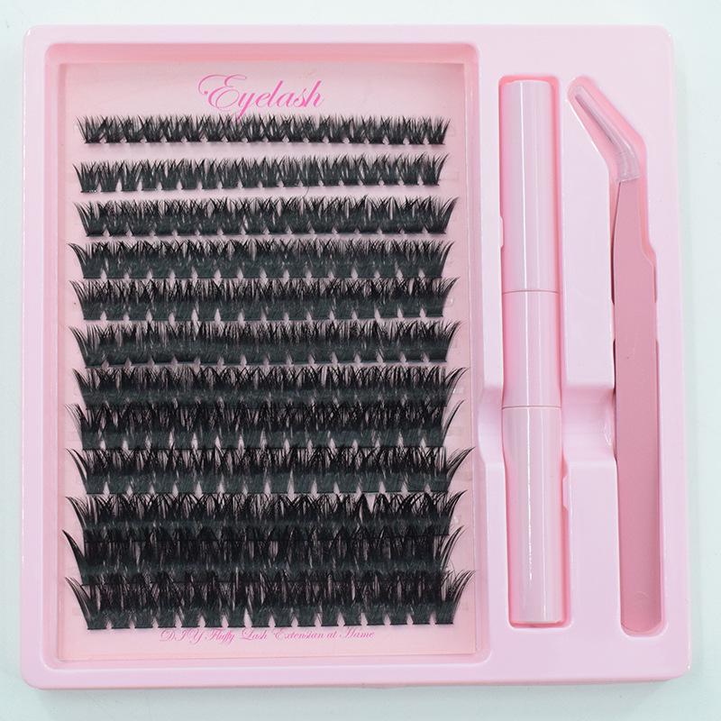 9-16mm Thin Stem False Eyelashes, Various Curls, European & American Styles