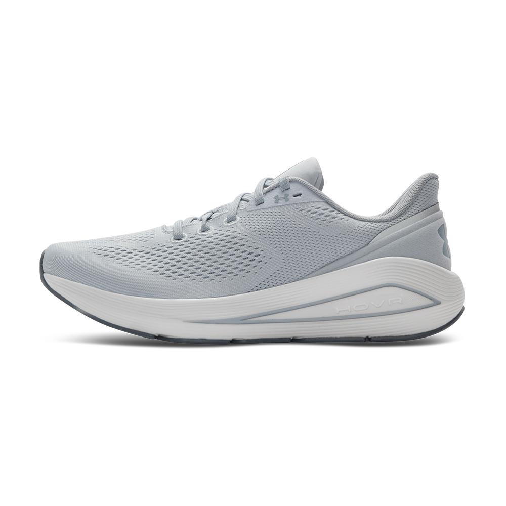 Under Armour Men s UA Sonic 7 White Silver Running Shoes 3028002-101 45