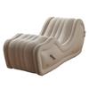 Inflatable PVC Recliner: Portable Single Air Sofa for Indoor Dorm Use