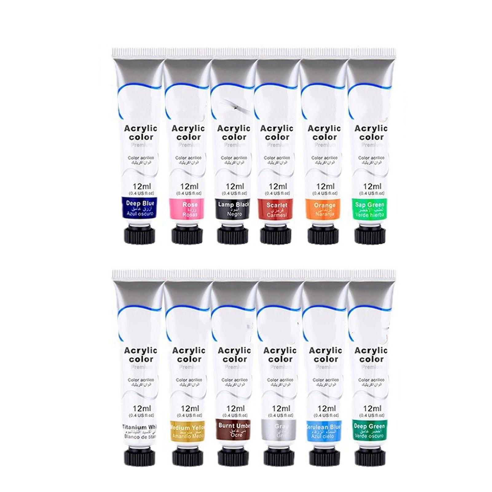 

Детский пигмент для рисования DIY 12 цветов пигментная краска для холста дерева глины ткани керамических поделок