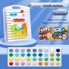 M&G 36-Color Single Head Acrylic Marker Set